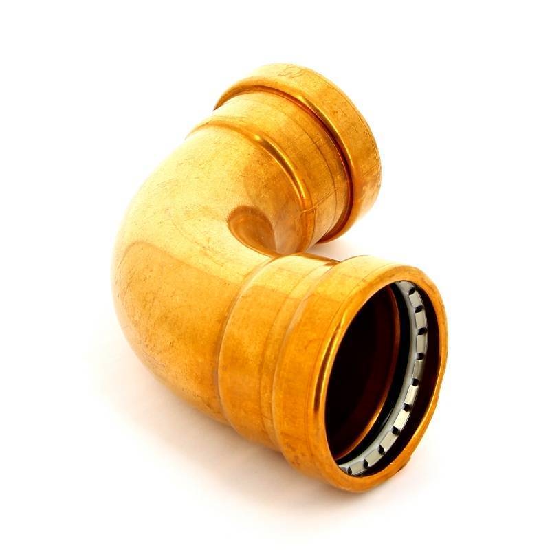 Отвод пресс медный Viega Profipress XL 64 мм 90° 577681