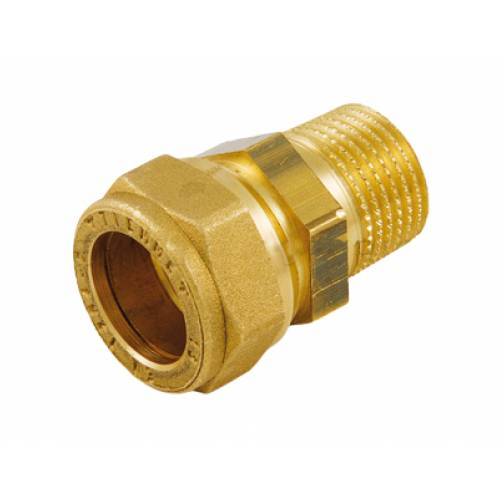 Муфта компрессионная Tiemme 1000 28х1 наружная коническая резьба 1000042