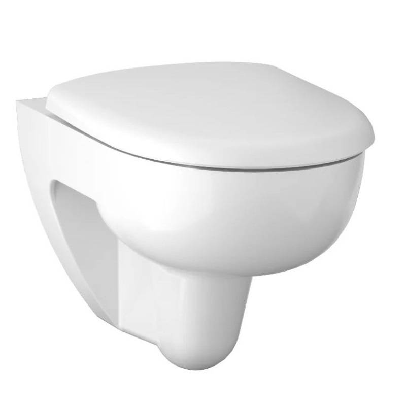Унитаз подвесной Geberit Renova Compact Rimfree безободковый с сиденьем SoftClose и QuickRelease 500.803.00.1
