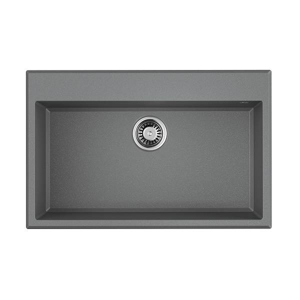 Кухонная мойка Omoikiri Tedori 79-GR Tetogranit 79x51 см leningrad grey 4993571