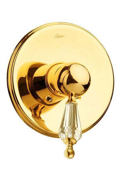 Смеситель для душа встраиваемый Boheme Imperiale Presente золото глянцевое 325