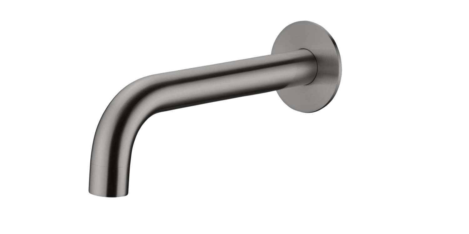 Излив настенный Boheme Fusion 19.1 см оружейная сталь 625-GM