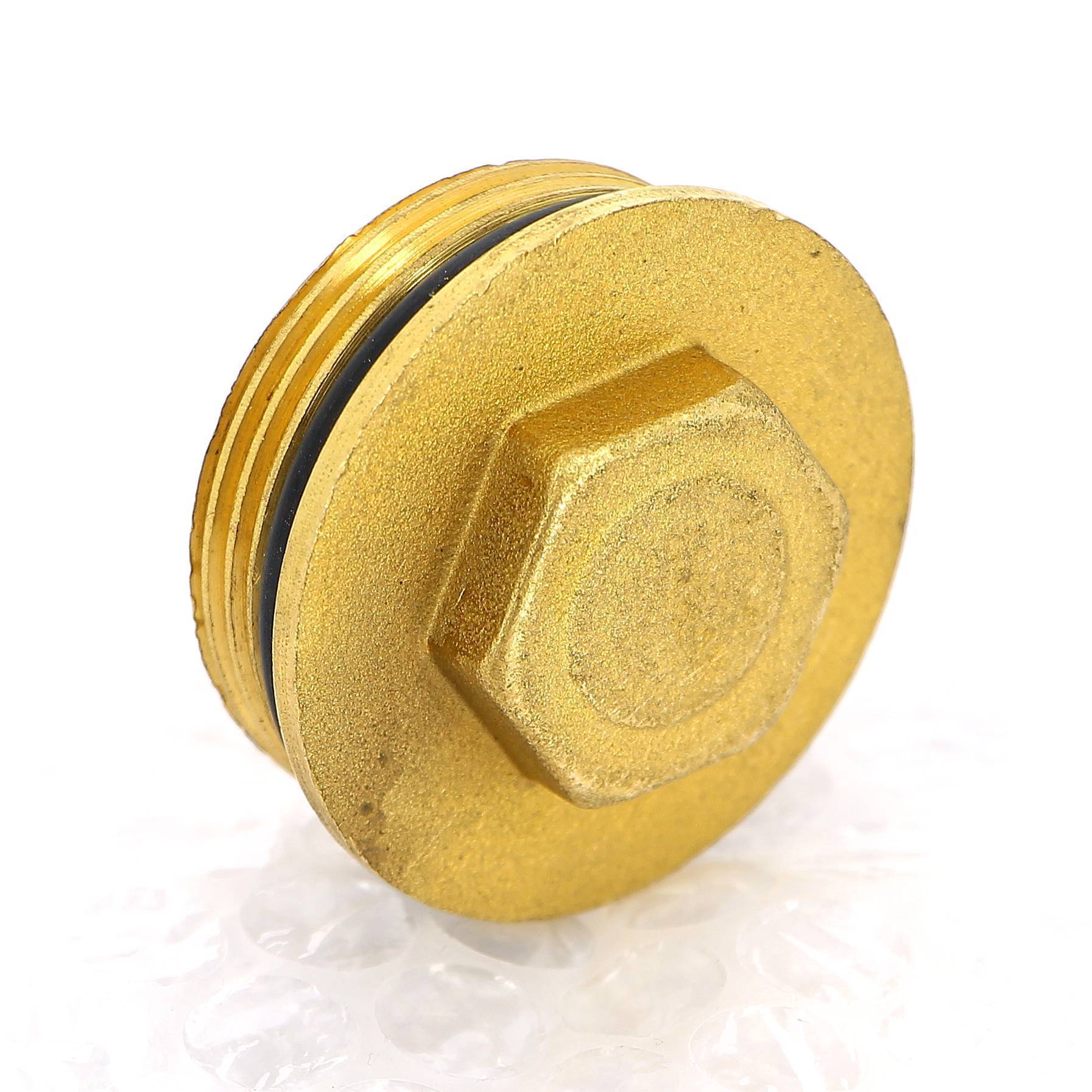 Заглушка латунная с наружной резьбой Tiemme 1 1/4 1950007