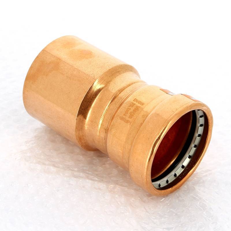 Муфта-вставка пресс медная Viega Profipress XL 76х64 мм 587505