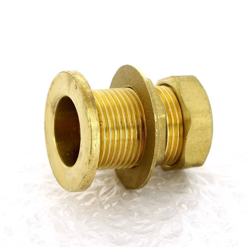 Выпуск резервуарный Tiemme 1 НР с фланцем контргайкой и заглушкой 1500322