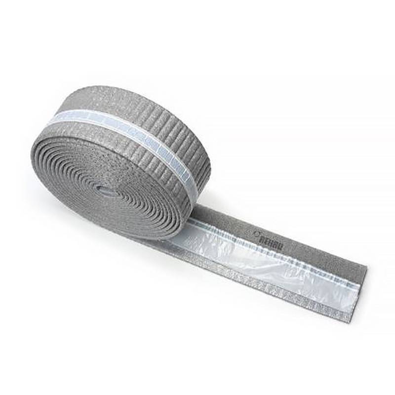 Лента демпферная профилированная Rehau 8х150 мм 100 м 217904-100