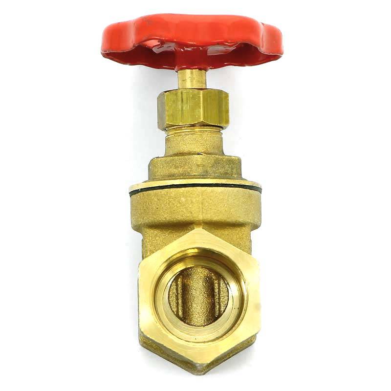 Задвижка клиновидная латунная Uni-Fitt 3/4 ВВ PN20 142G3000