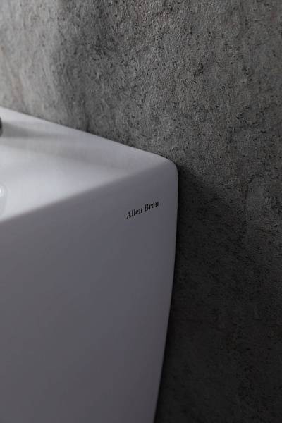 Биде приставное Allen Brau Infinity белый 4.21005.20