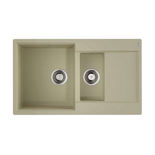 Кухонная мойка Omoikiri Daisen 86-2-BE Artgranit 86x51 см ваниль 4993471