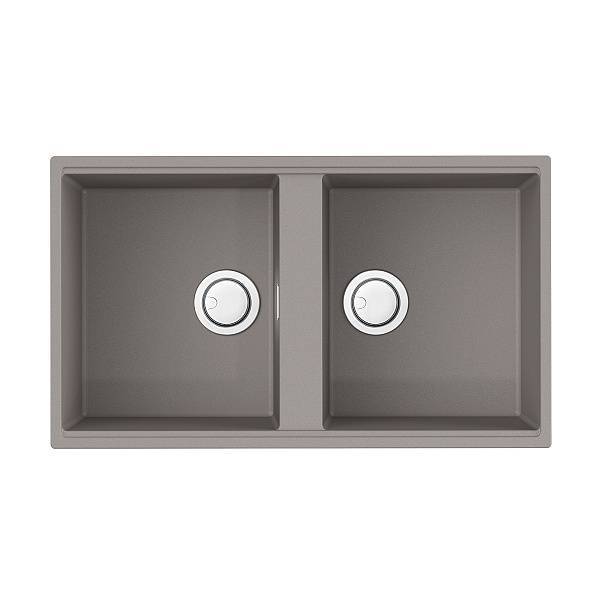 Кухонная мойка OMOIKIRI Kitagawa 83-2-U-GR Artceramic 83,6x48,8 см leningrad grey 4993810