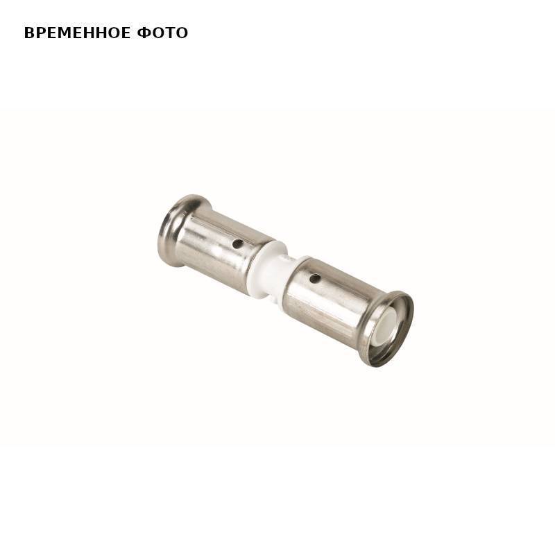 Муфта пресс PVDF HENCO 26x26 мм белая 15PKW-2626