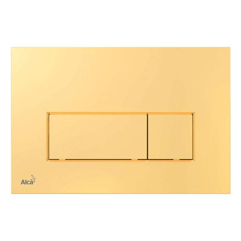 Кнопка смыва Alcaplast M575 золото M575