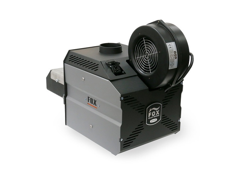 Пеллетная горелка ZOTA Fox G2-43 (горелка+Контроллер C-Line PBA) без бункера, без механизма подачи