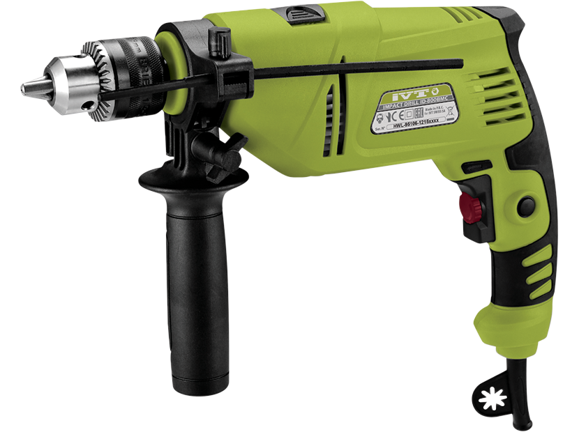 Дрель ударная IVT ID-800 BMC в кейсе