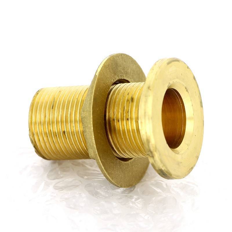 Выпуск резервуарный Tiemme 3/4 НР с фланцем и контргайкой без заглушки 1500179