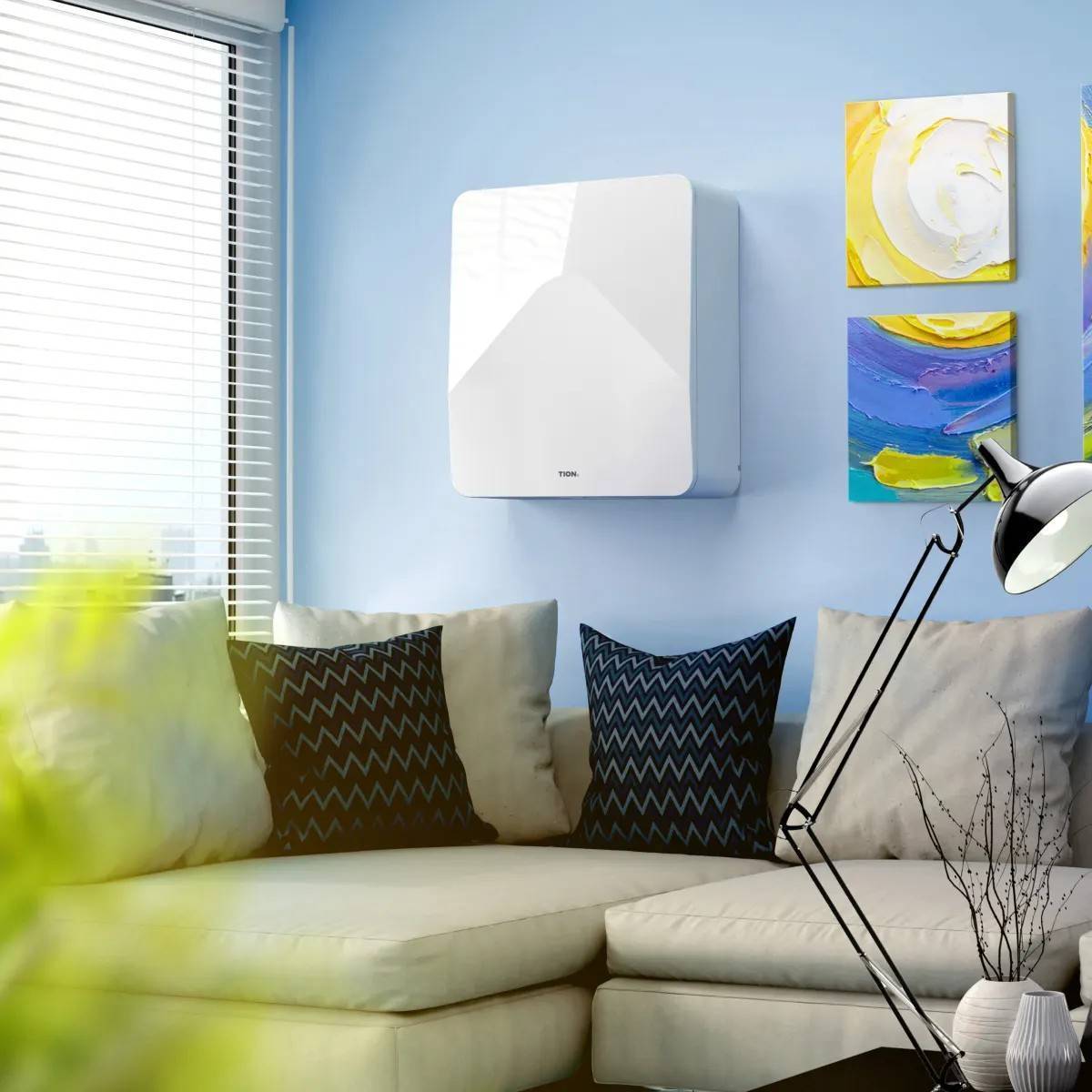 Бризер Tion 4S Plus с модулем CO2 MagicAir 4S Plus