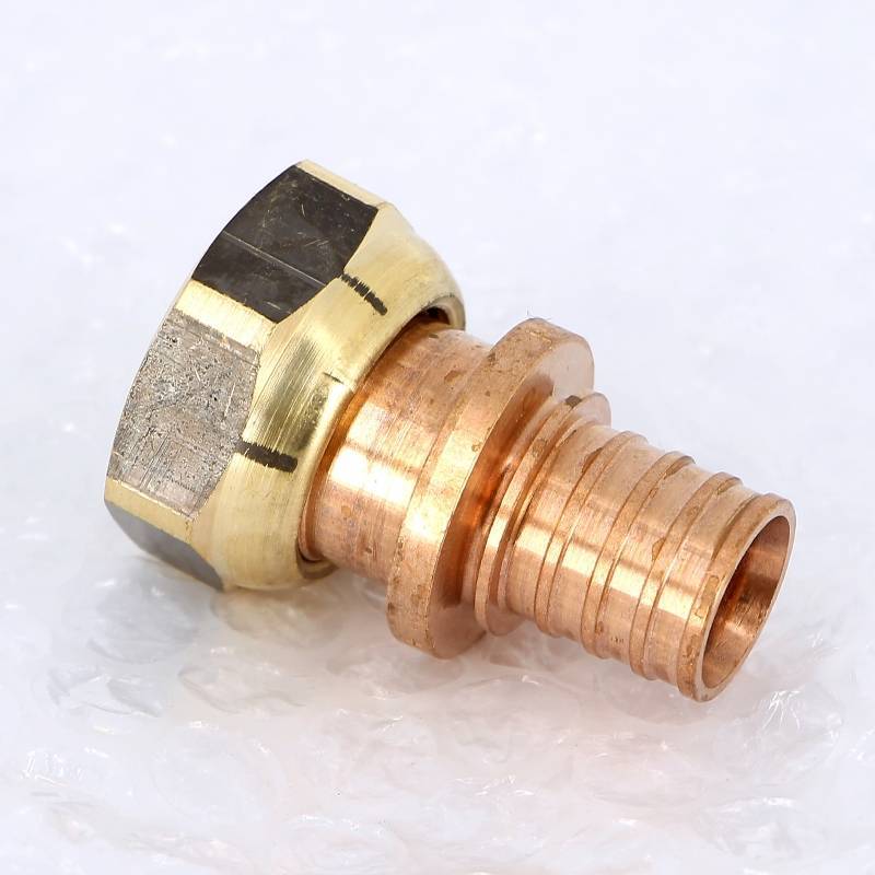 Муфта с накидной гайкой Rehau Rautitan RX+ 20х3/4 бронза 456338