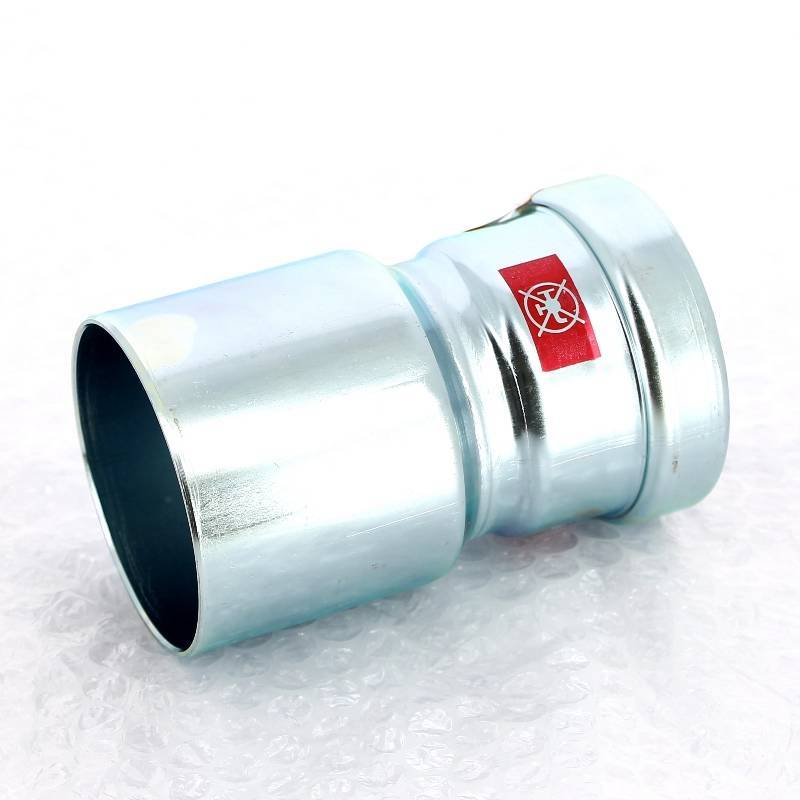 Муфта-вставка пресс редукционная Viega Prestabo 76.1х64 мм оцинкованная сталь 598112