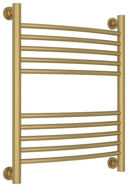 Полотенцесушитель водяной Сунержа Богема с 1 полкой 600x500 мм матовое золото 032-0221-6050