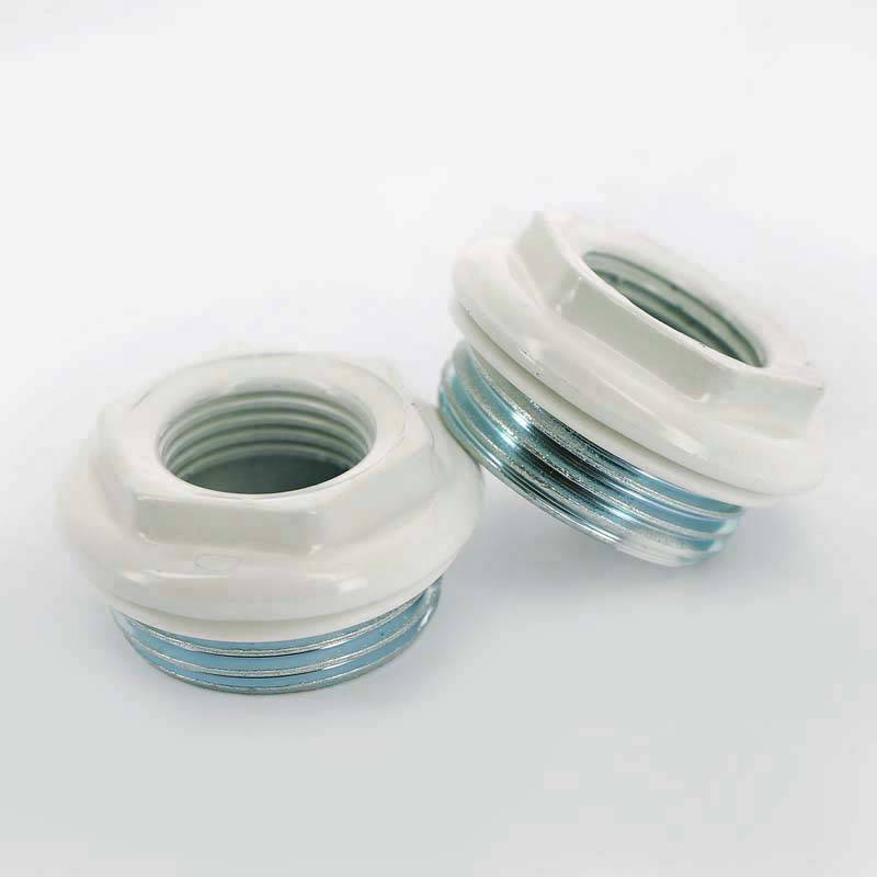 Комплект для подключения радиатора UNI-FITT 1x1/2 дюйма с силиконовой прокладкой RAL 9010 KIT0112SIL01