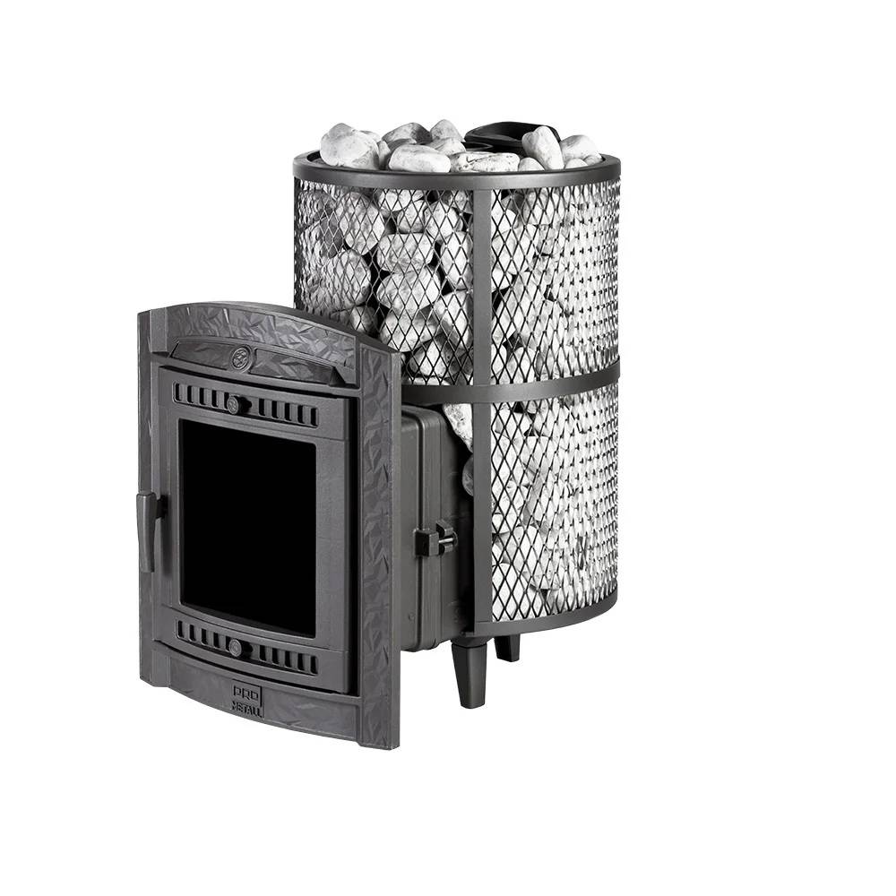 Печь для бани PROMetall Атмосфера L сетка нержавейка Ap0048