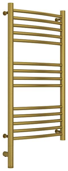 Полотенцесушитель электрический Сунержа Богема 3.0 400x800 мм левый состаренная латунь 051-5802-8040