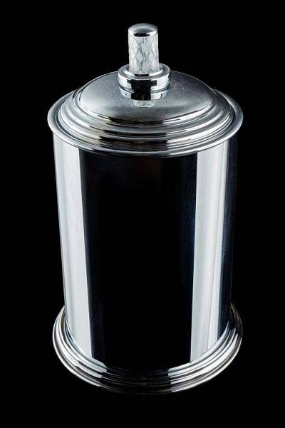 Ведро мусорное напольное Boheme Murano Cristal хром 10907-CRST-CH