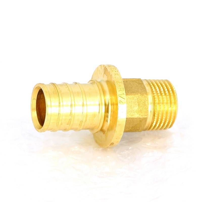 Муфта надвижная REHAU Rautitan RX 25х3/4 с наружной резьбой бронза 13660571001