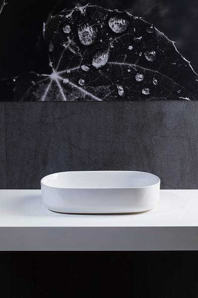 Раковина накладная Allen Brau Fantasy 55 см белый 4.11022.20