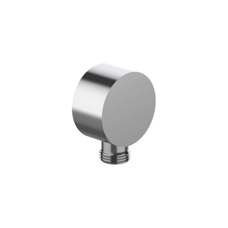 Шланговое подсоединение Tiemme DC601 круглое хром 4180337