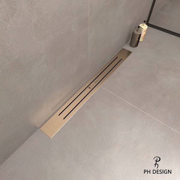 Душевой лоток Boheme 80 см матовое золото 983-80-MG