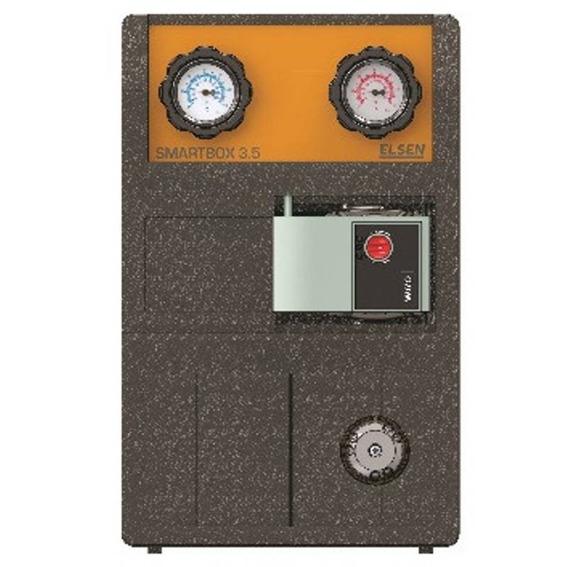 Насосно-смесительная группа Uni-Fitt DN25 с трехходовым клапаном, сервоприводом и насосом Grundfos UPSO 25-65 493G2500