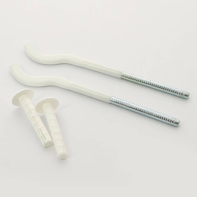 Кронштейн штыревой плоский Uni-Fitt 9х220 мм пластифицированный с дюбелем 870P0922