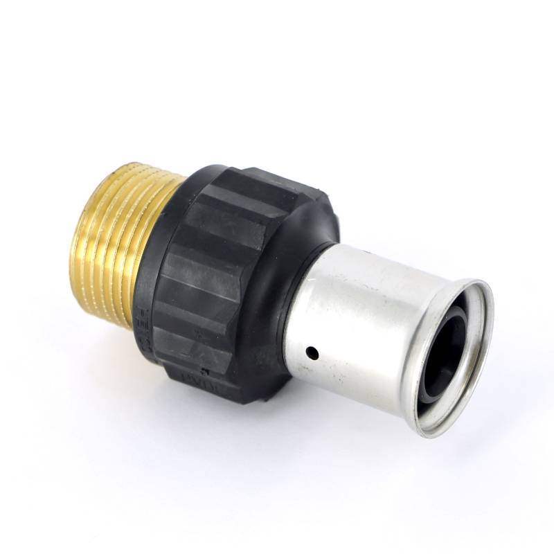 Муфта пресс с наружной резьбой Henco PVDF 26х1 17PK-2606