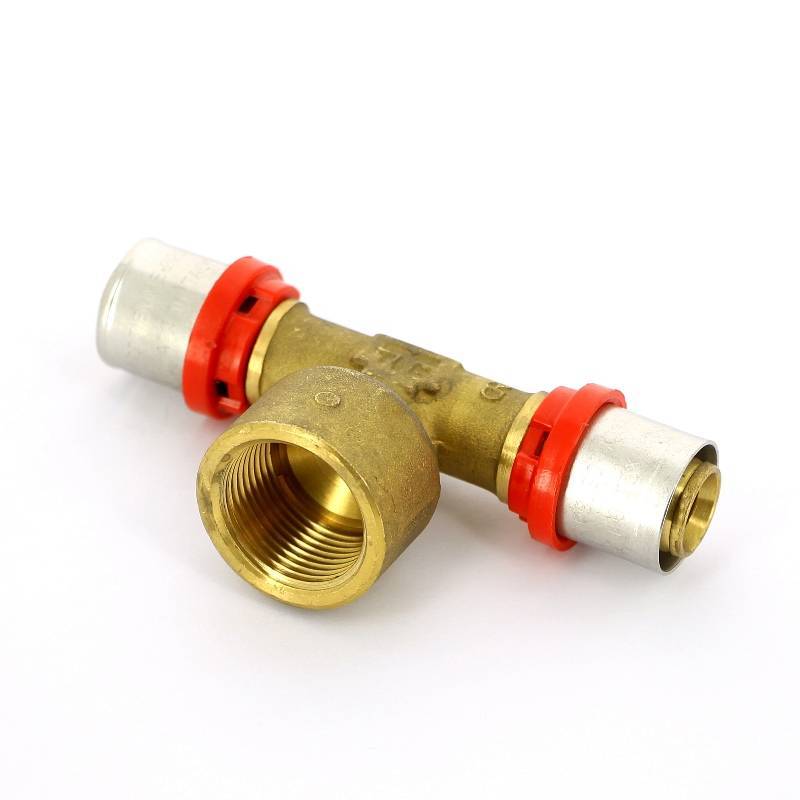 Тройник пресс Tiemme 20х3/4х20 1650079