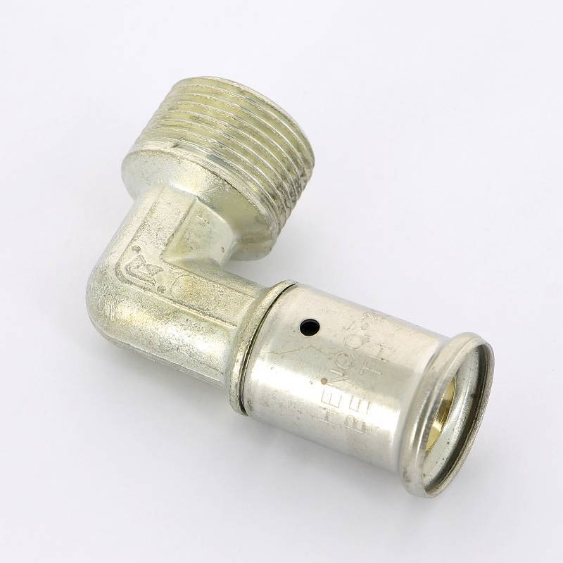 Угольник пресс Henco с наружной резьбой 20 x 3/4 5P-2005