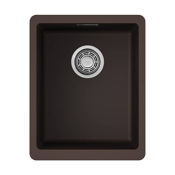 Кухонная мойка Omoikiri Kata 34-U-DC Artgranit темный шоколад 34x42 см 4993381