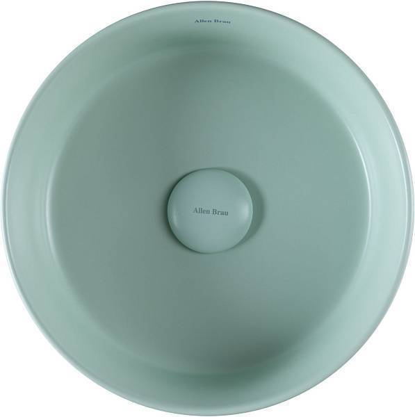 Раковина-чаша Allen Brau Fantasy 36х36х12 см мятный 4.11033.MT