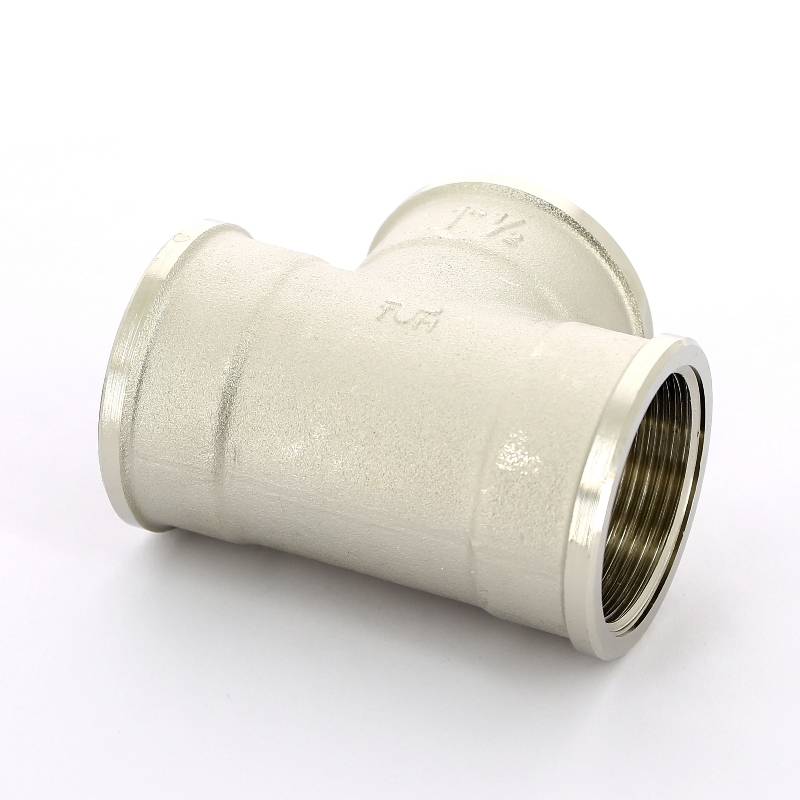 Тройник никелированный Tiemme 1 1/2 ВР-ВР-ВР 1500171