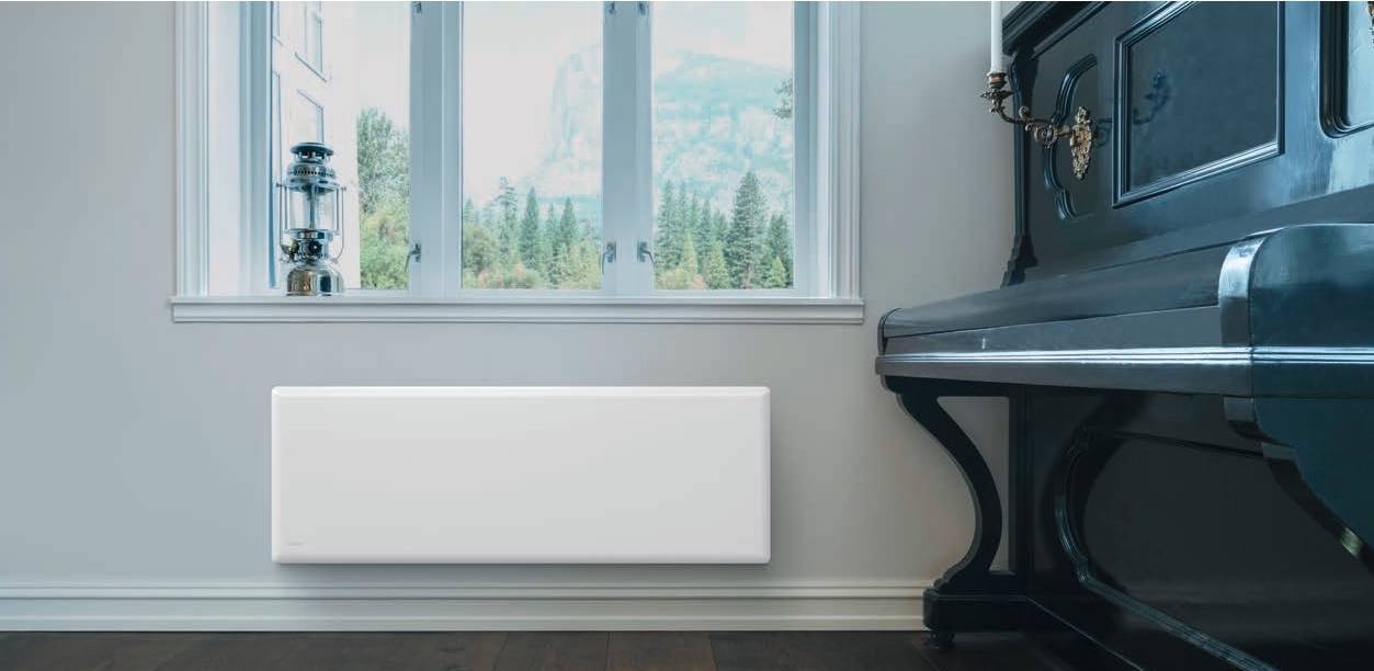 Конвектор электрический Nobo Oslo NTL4S 15 1500 Вт настенный высота 200 мм NTL4S 15