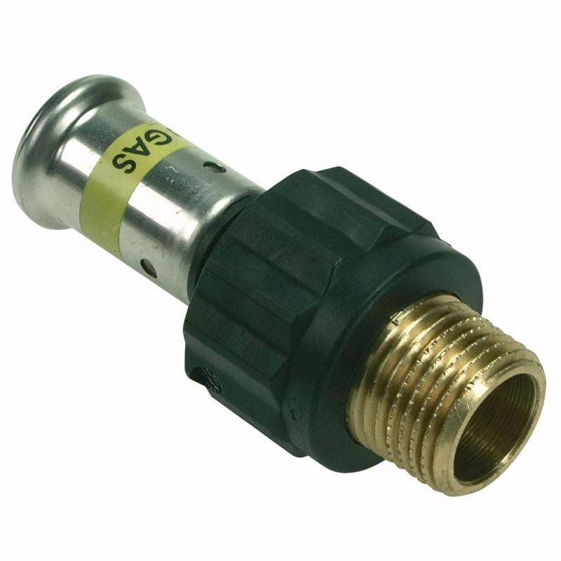 Муфта пресс с наружной резьбой PVDF Henco 63х2 17PK-6310