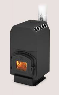 Отопительная печь Теплодар ТОП-модель-140 с чугунной дверцей АПО.07.000.00