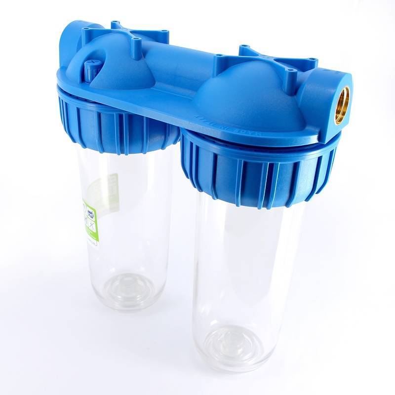 Корпус фильтра двойной Atlas Filtri DUPLEX PLUS 10 3/4 дюйма 3P SX ZA133T084