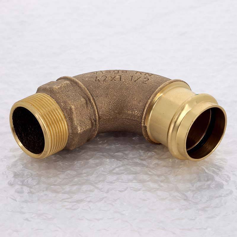 Угол пресс-Н бронза Viega Sanpress 42x1 1/2 128500