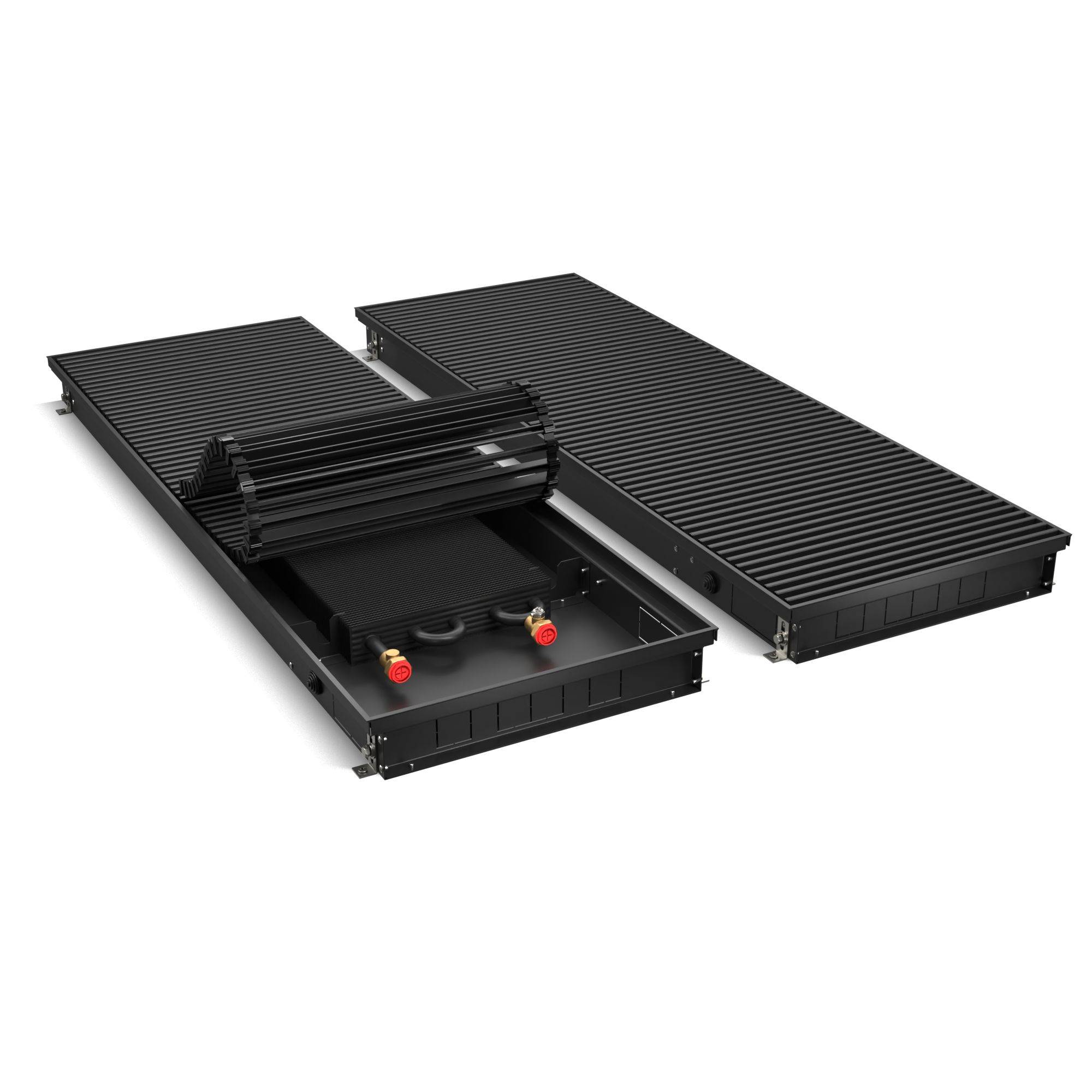 Конвектор внутрипольный Royal Thermo ATRIUM 75/400/2200 DG-U-BL НС-1493522