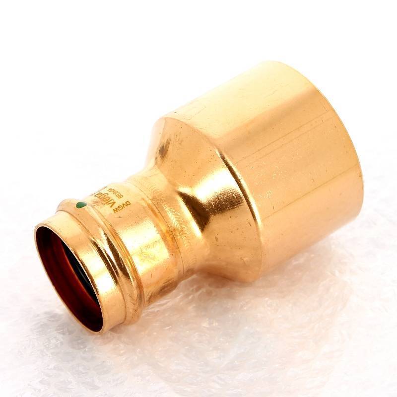 Муфта-вставка пресс медная Viega Profipress XL 88.9х54 мм 477127