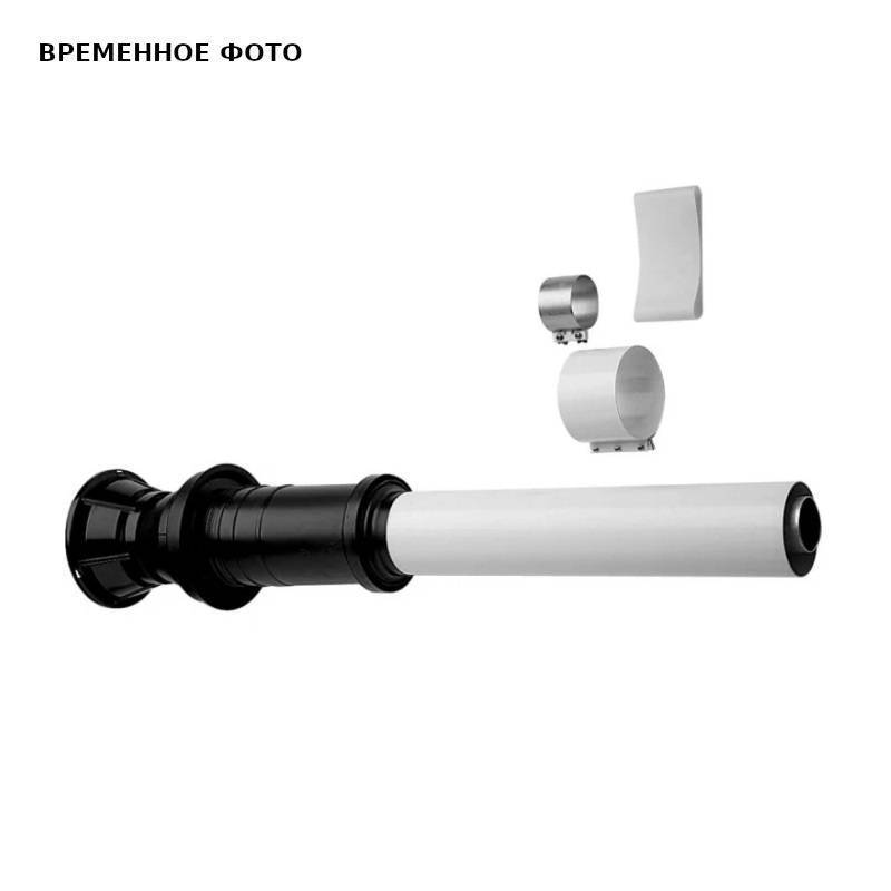 Наконечник вертикальный Baxi для коаксиальной трубы 80/125 мм KUG71413591