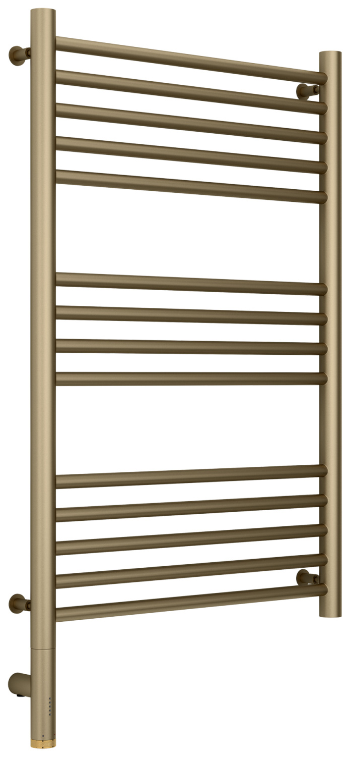 Полотенцесушитель электрический Сунержа Богема 3.0 прямая 532x924 мм левый золотой шелк матовый 32-5804-8050