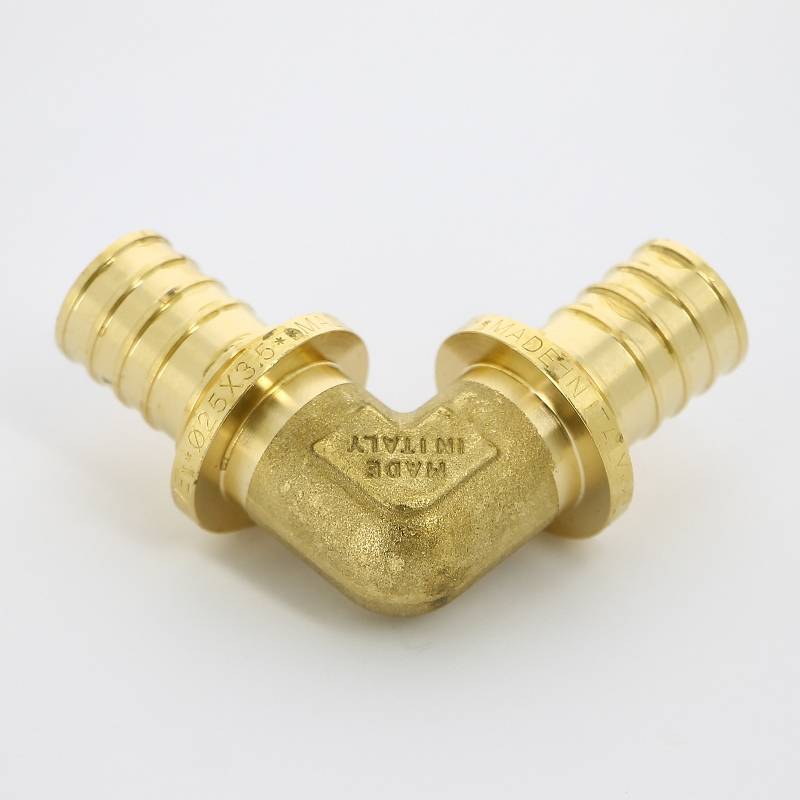 Угол аксиальный Uni-Fitt 25 мм латунь 743G8800