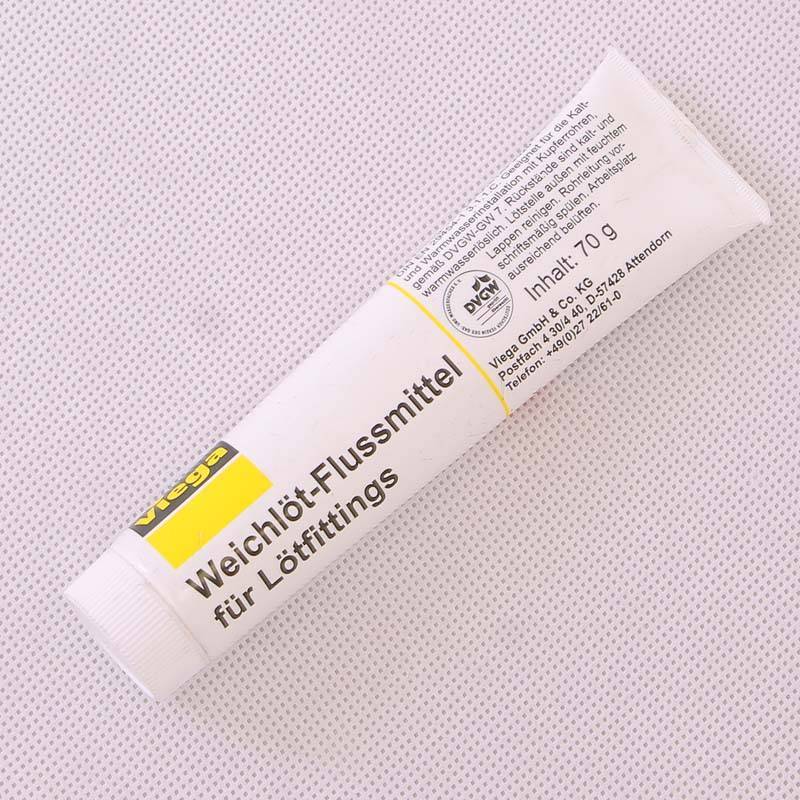 Флюс-паста для мягкого припоя Viega F-SW21 тюбик 70 г 109912